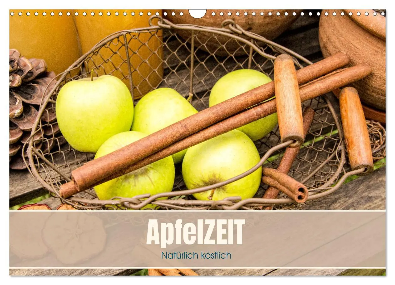 Cover: 9783457304181 | ApfelZEIT - Natürlich köstlich (Wandkalender 2026 DIN A3 quer),...