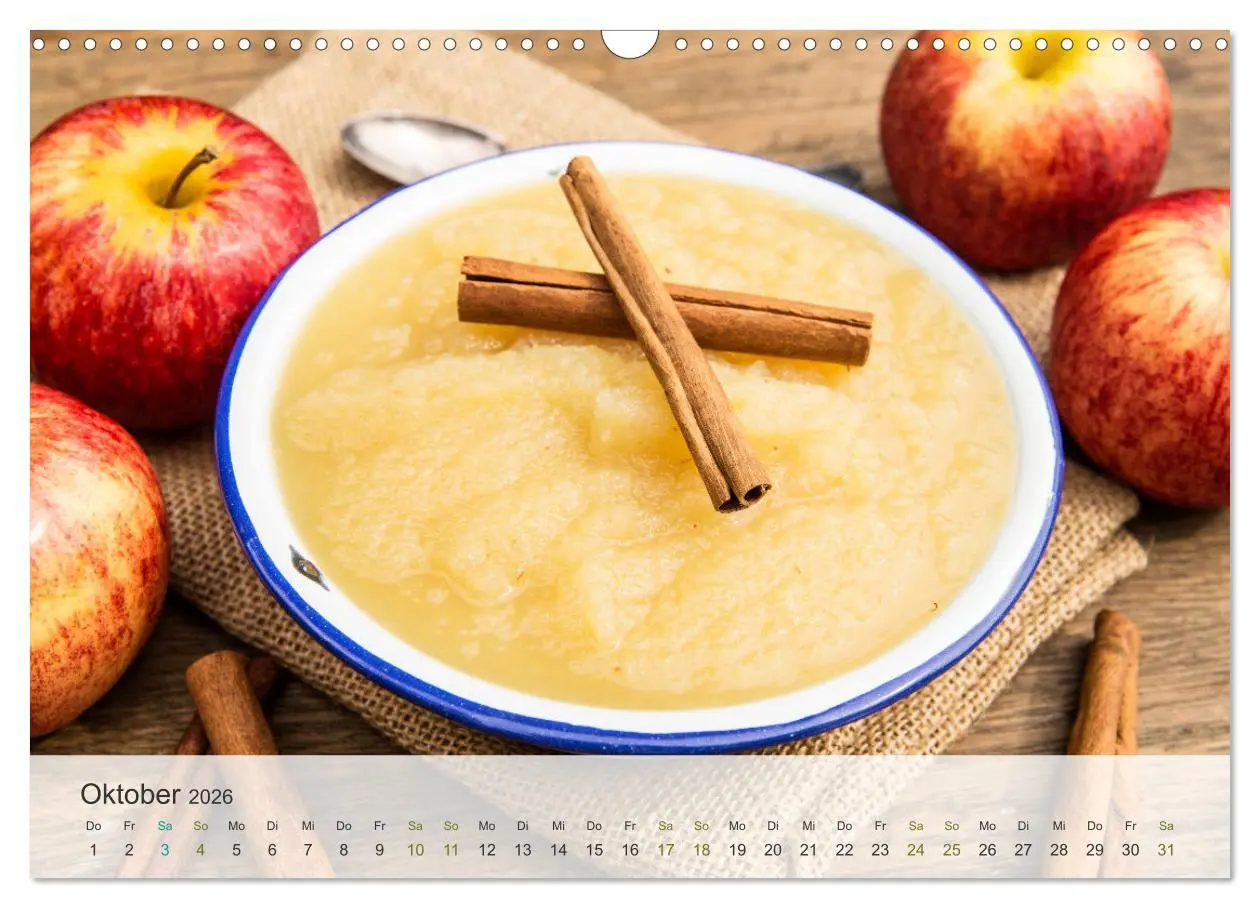Bild: 9783457304181 | ApfelZEIT - Natürlich köstlich (Wandkalender 2026 DIN A3 quer),...