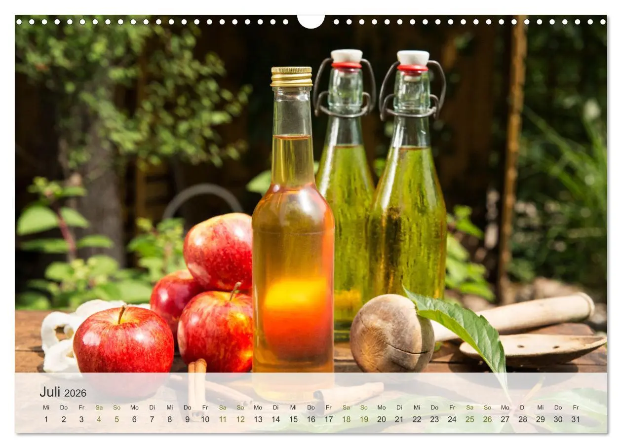 Bild: 9783457304181 | ApfelZEIT - Natürlich köstlich (Wandkalender 2026 DIN A3 quer),...
