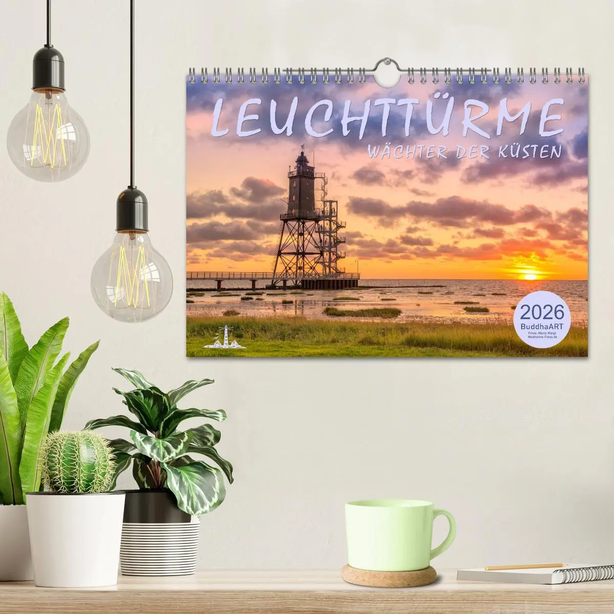 Bild: 9783457784181 | Leuchttürme - Wächter der Küsten (Wandkalender 2026 DIN A4 quer),...