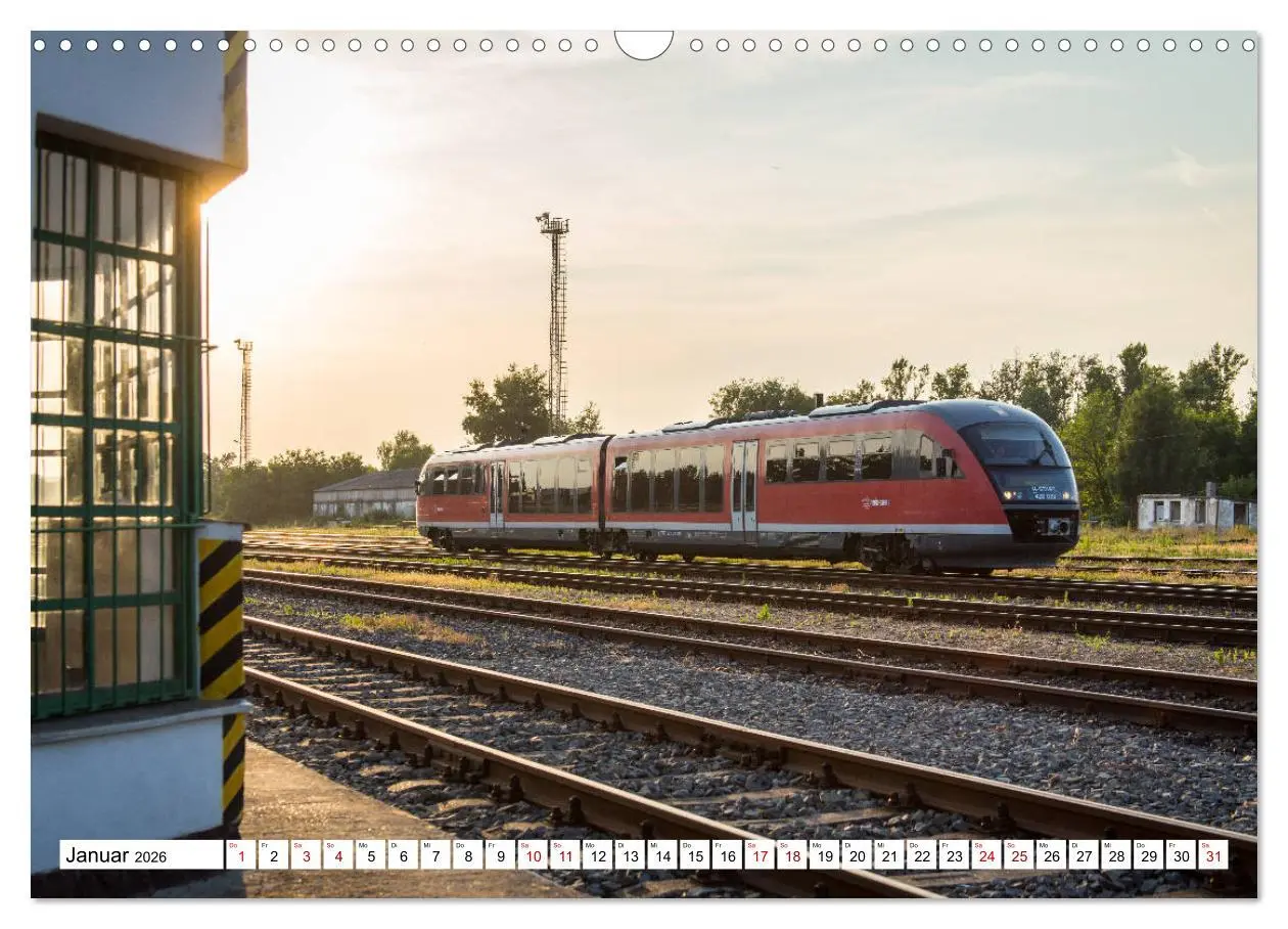 Bild: 9783457854181 | Eisenbahn in Ungarn (Wandkalender 2026 DIN A3 quer), CALVENDO...
