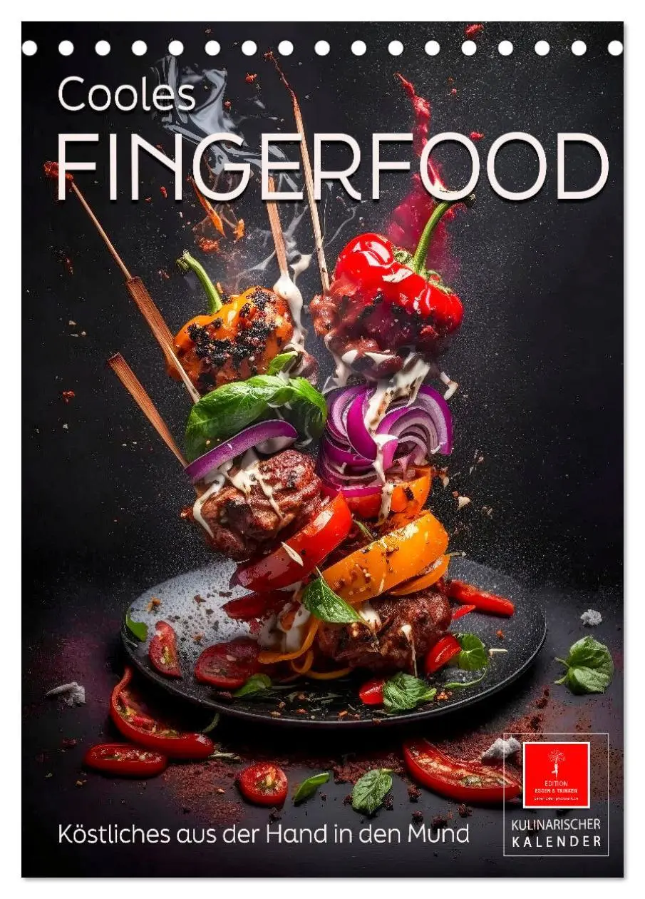 Cover: 9783516324181 | Cooles Fingerfood (Tischkalender 2026 DIN A5 hoch), CALVENDO...