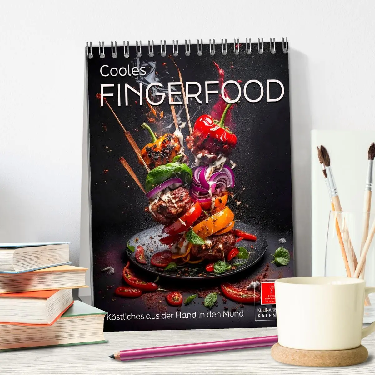 Bild: 9783516324181 | Cooles Fingerfood (Tischkalender 2026 DIN A5 hoch), CALVENDO...