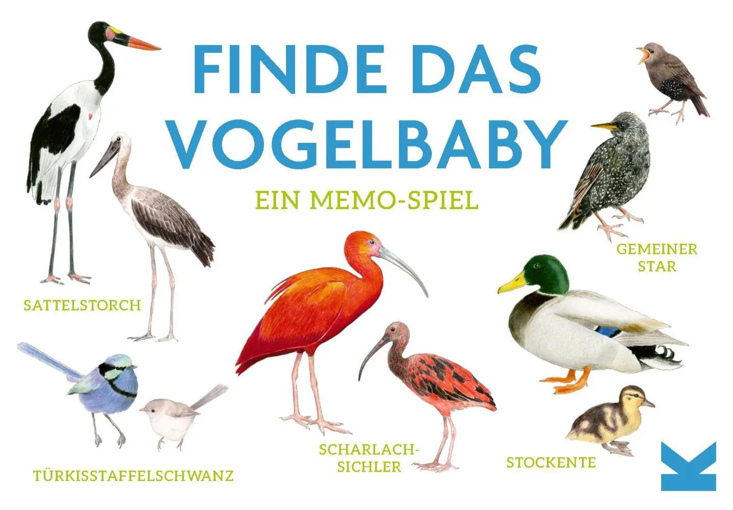 Cover: 9783962444181 | Finde das Vogelbaby | Ein Memo-Spiel | RSPB | Spiel | Deutsch | 2025