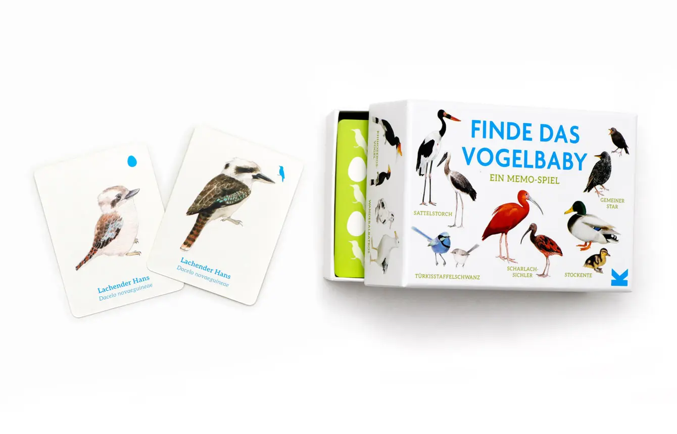 Bild: 9783962444181 | Finde das Vogelbaby | Ein Memo-Spiel | RSPB | Spiel | Deutsch | 2025