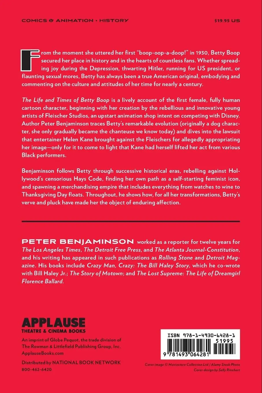 Rückseite: 9781493064281 | The Life and Times of Betty Boop | Peter Benjaminson | Taschenbuch