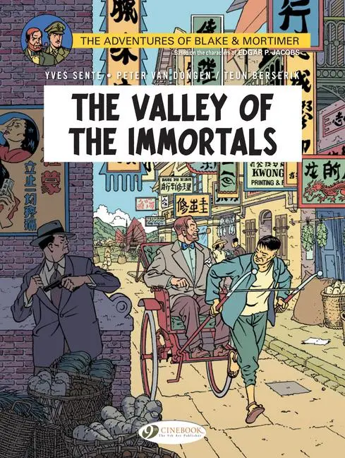 Cover: 9781849184281 | Blake &amp; Mortimer Vol. 25: The Valley of The Immortals | Dongen (u. a.)