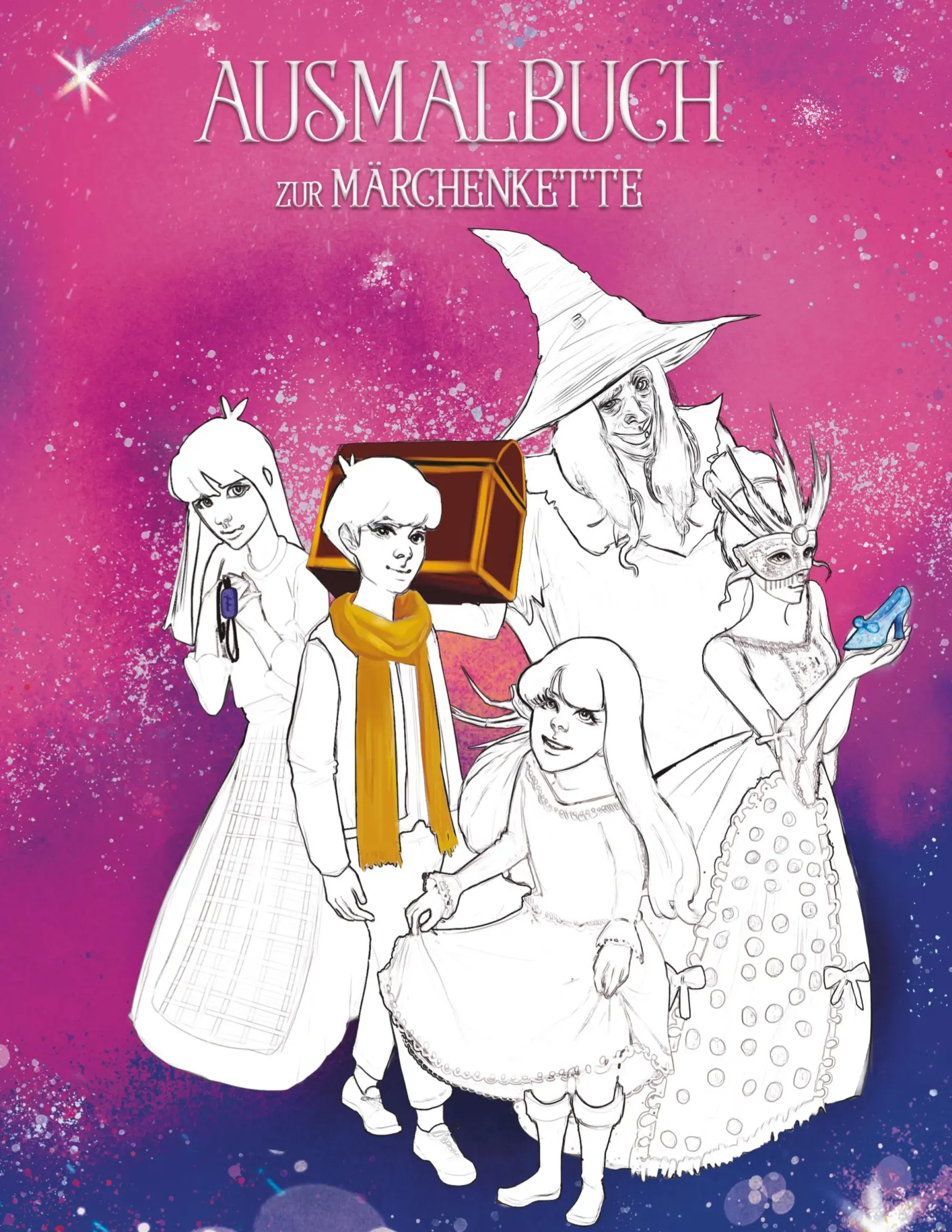 Cover: 9783384104281 | MALBUCH zur Märchenkette | Thora Rademaekers | Taschenbuch | 100 S.