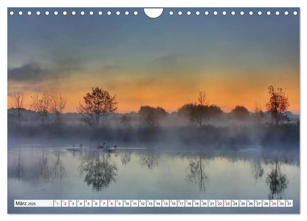 Bild: 9783435444281 | Göttererwachen. Die Natur im mystischen Nebel (Wandkalender 2025...