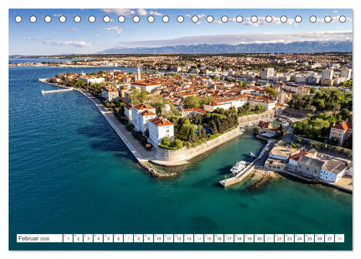 Bild: 9783457394281 | Kroatien - Zadar (Tischkalender 2026 DIN A5 quer), CALVENDO...