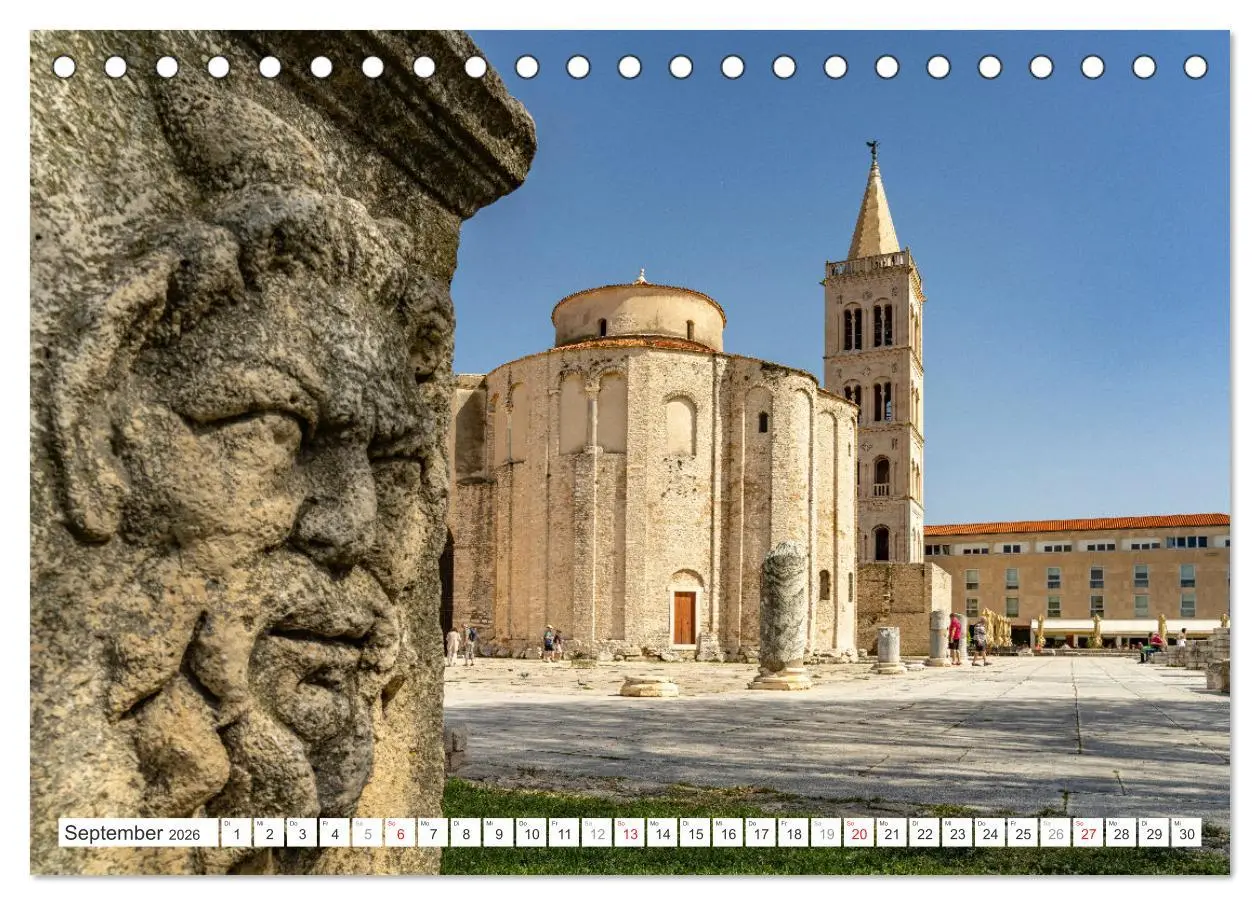 Bild: 9783457394281 | Kroatien - Zadar (Tischkalender 2026 DIN A5 quer), CALVENDO...