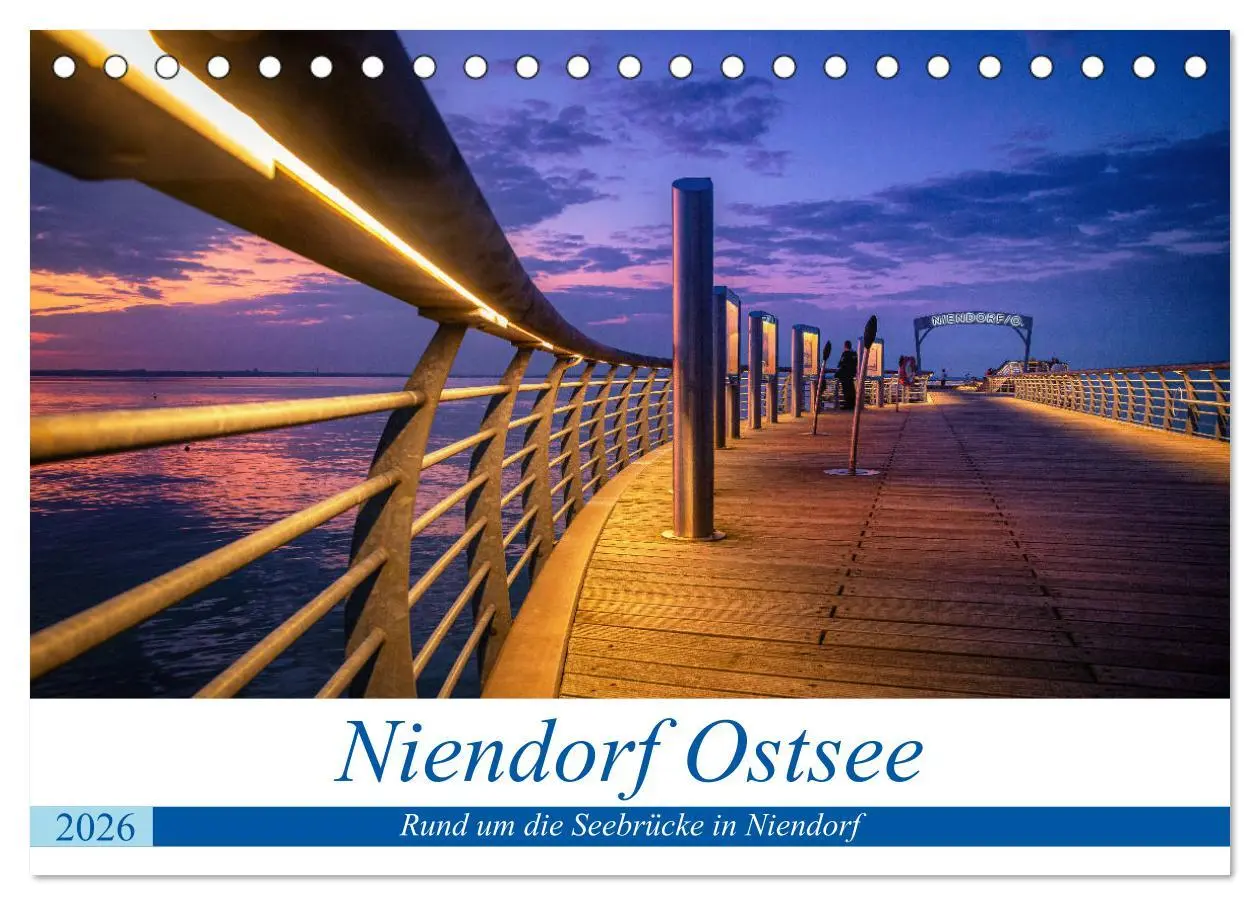 Cover: 9783457774281 | Niendorf Ostsee (Tischkalender 2026 DIN A5 quer), CALVENDO...