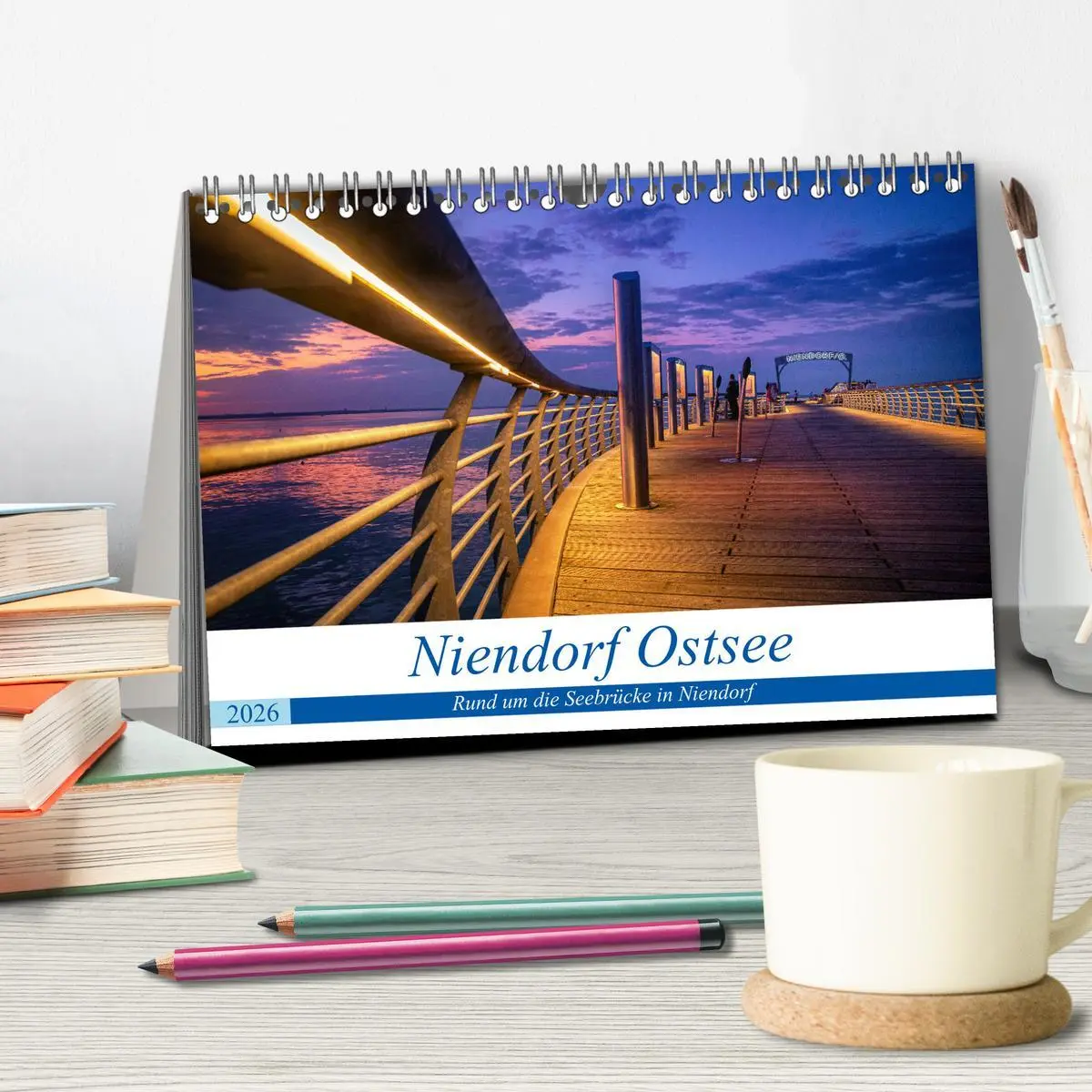 Bild: 9783457774281 | Niendorf Ostsee (Tischkalender 2026 DIN A5 quer), CALVENDO...