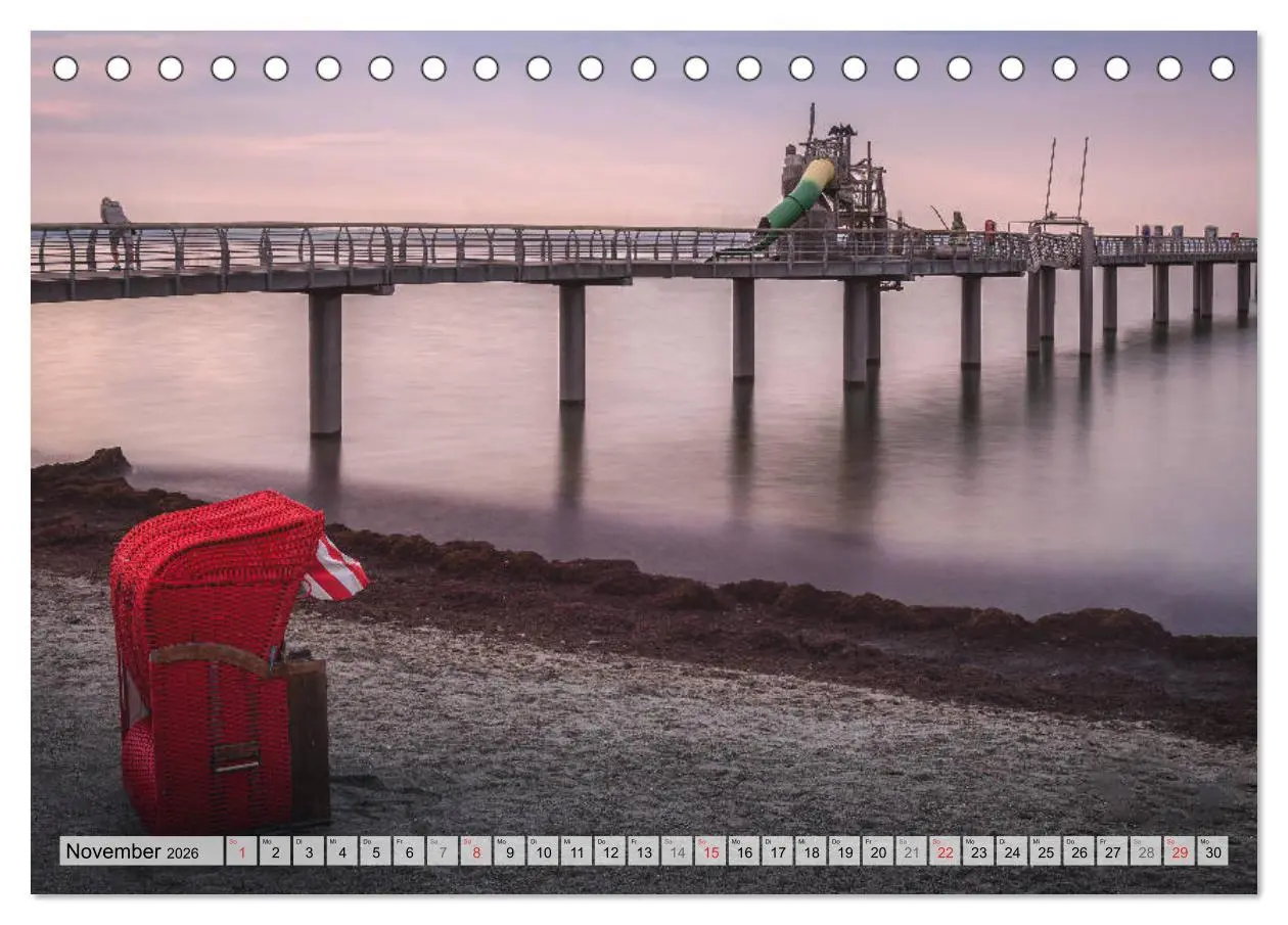 Bild: 9783457774281 | Niendorf Ostsee (Tischkalender 2026 DIN A5 quer), CALVENDO...