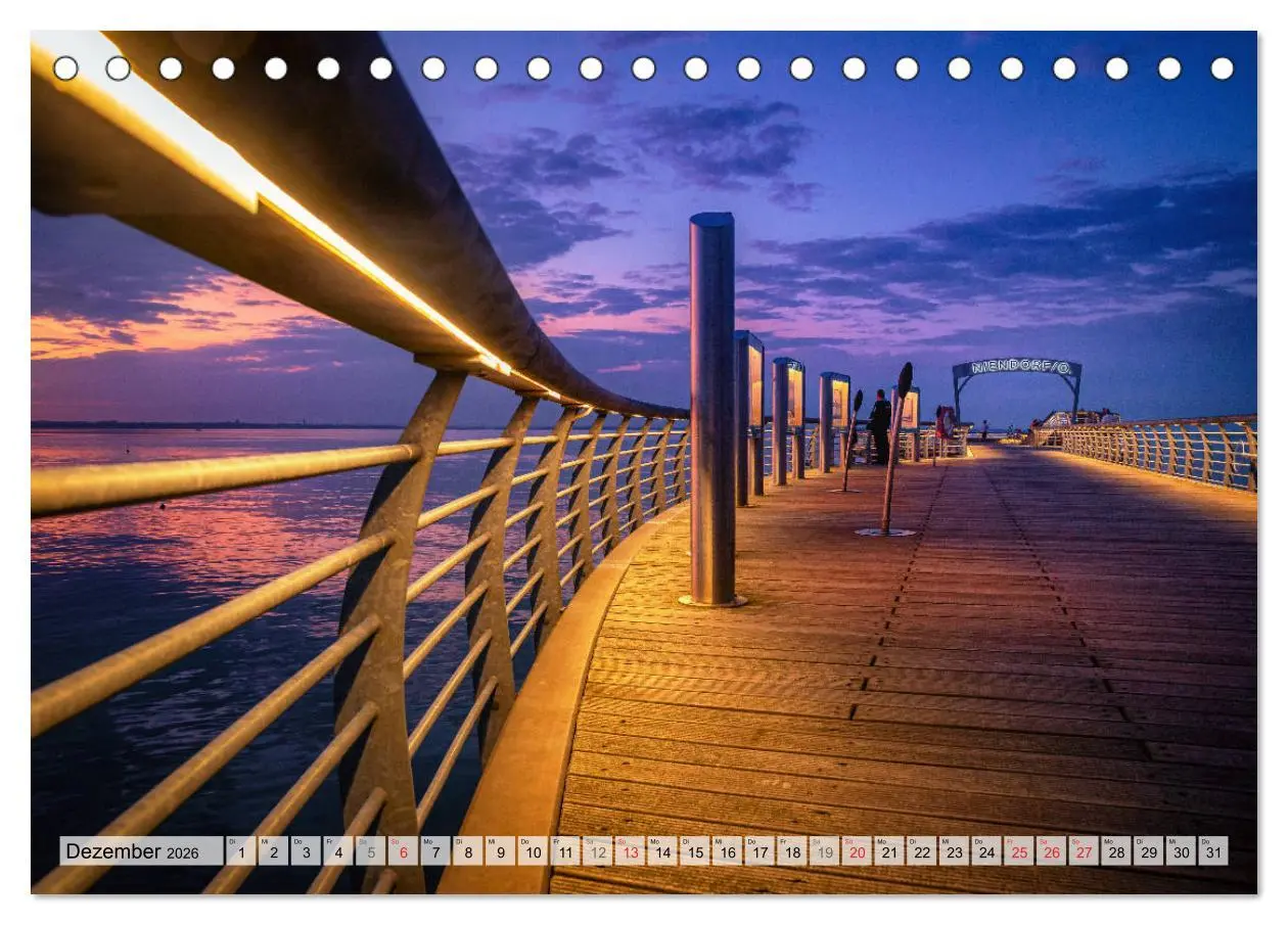 Bild: 9783457774281 | Niendorf Ostsee (Tischkalender 2026 DIN A5 quer), CALVENDO...