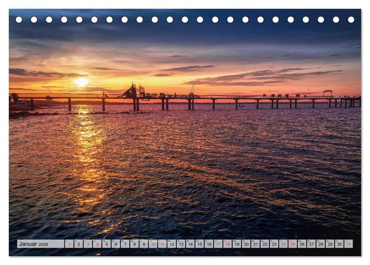 Bild: 9783457774281 | Niendorf Ostsee (Tischkalender 2026 DIN A5 quer), CALVENDO...