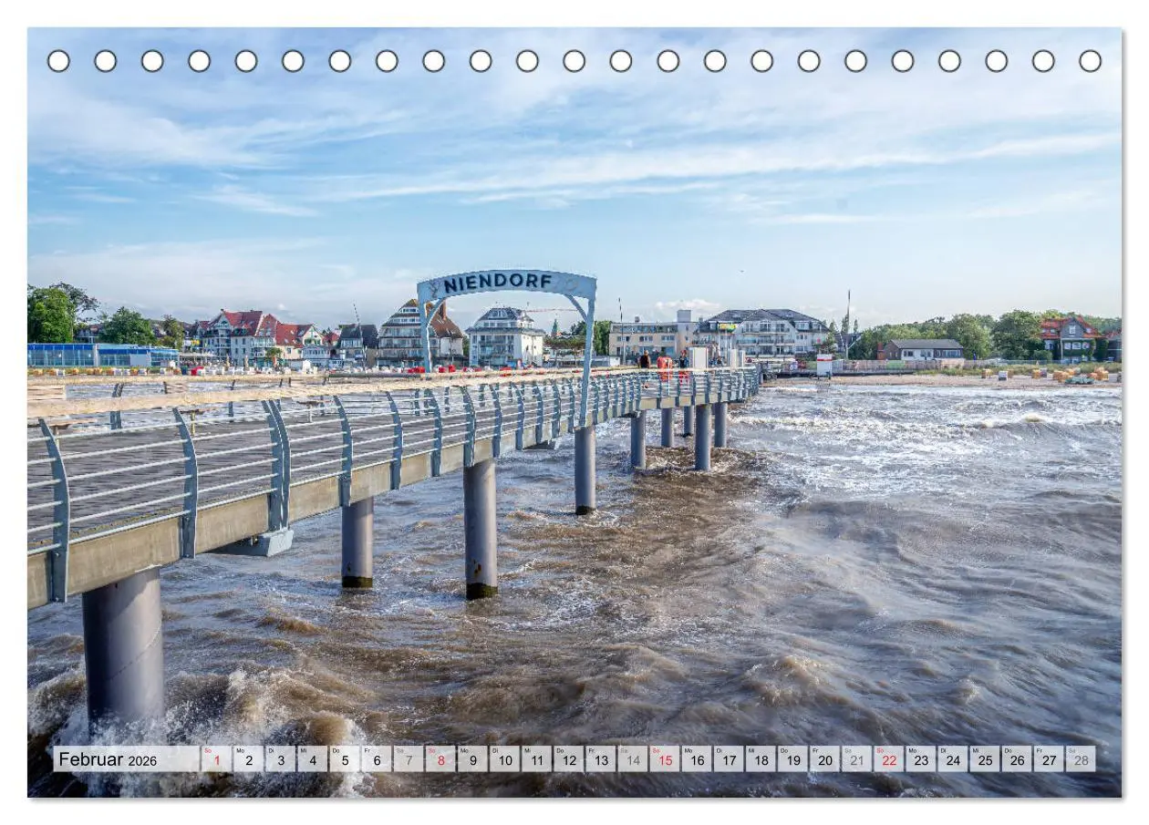 Bild: 9783457774281 | Niendorf Ostsee (Tischkalender 2026 DIN A5 quer), CALVENDO...