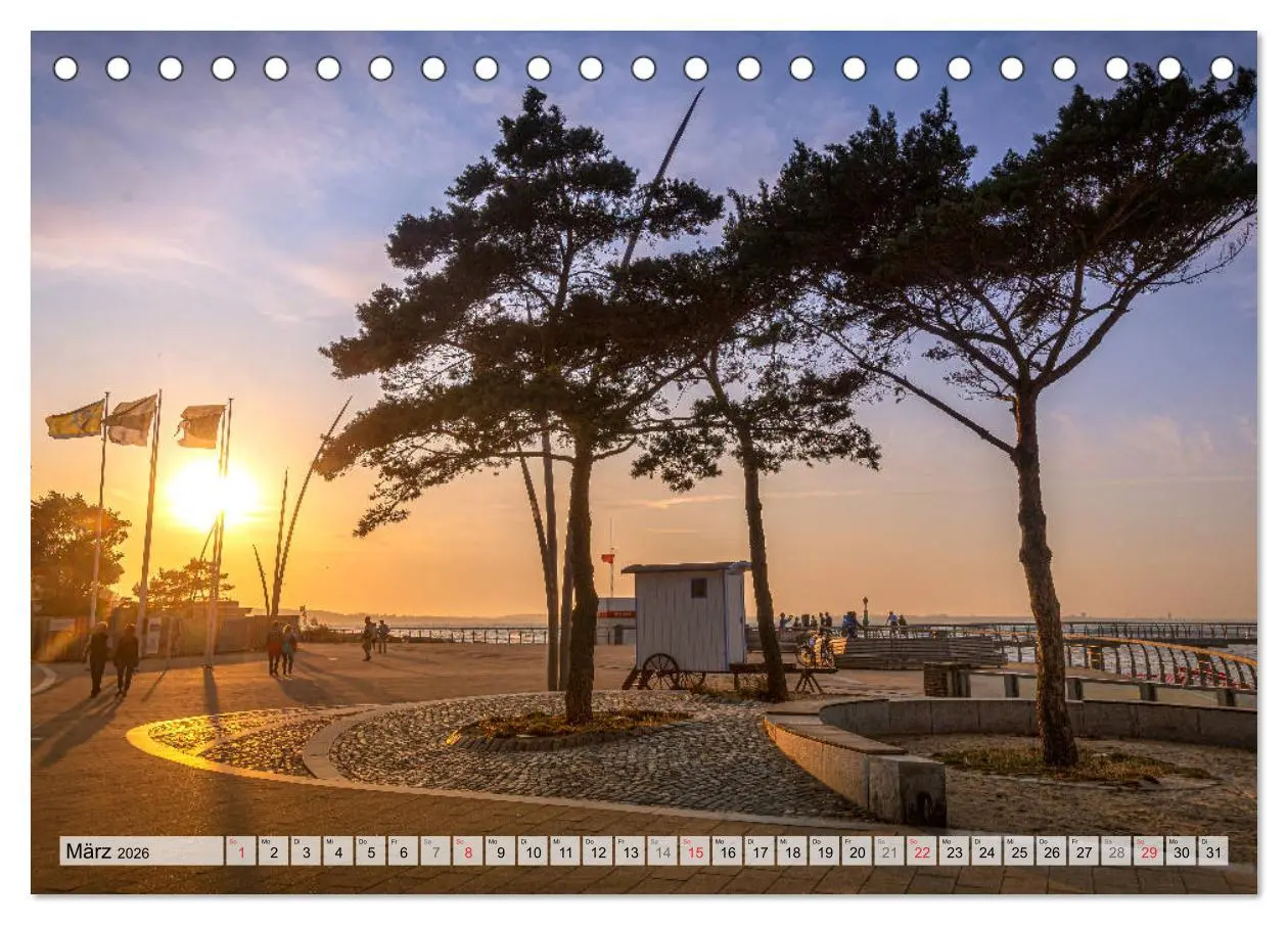 Bild: 9783457774281 | Niendorf Ostsee (Tischkalender 2026 DIN A5 quer), CALVENDO...