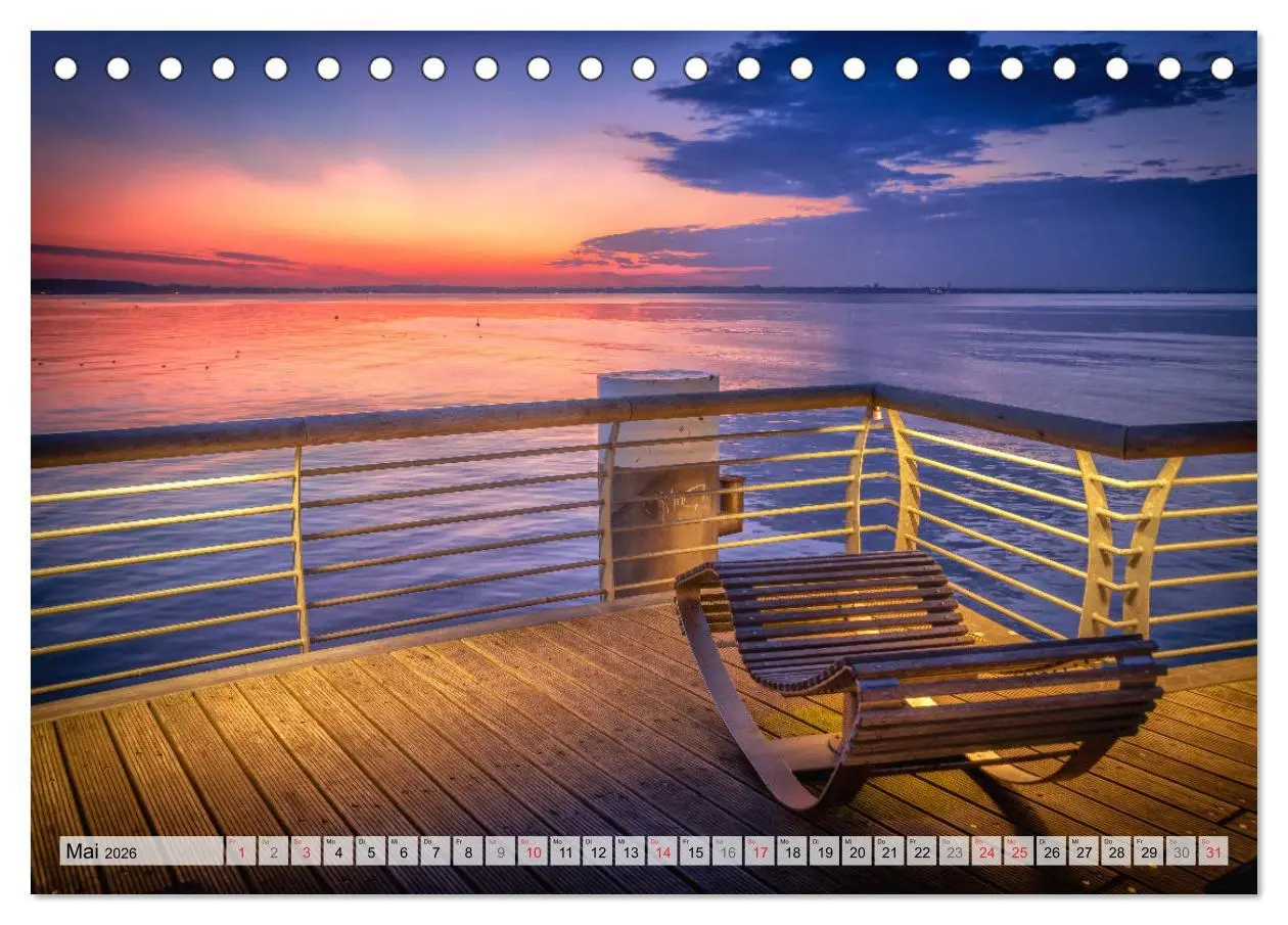 Bild: 9783457774281 | Niendorf Ostsee (Tischkalender 2026 DIN A5 quer), CALVENDO...