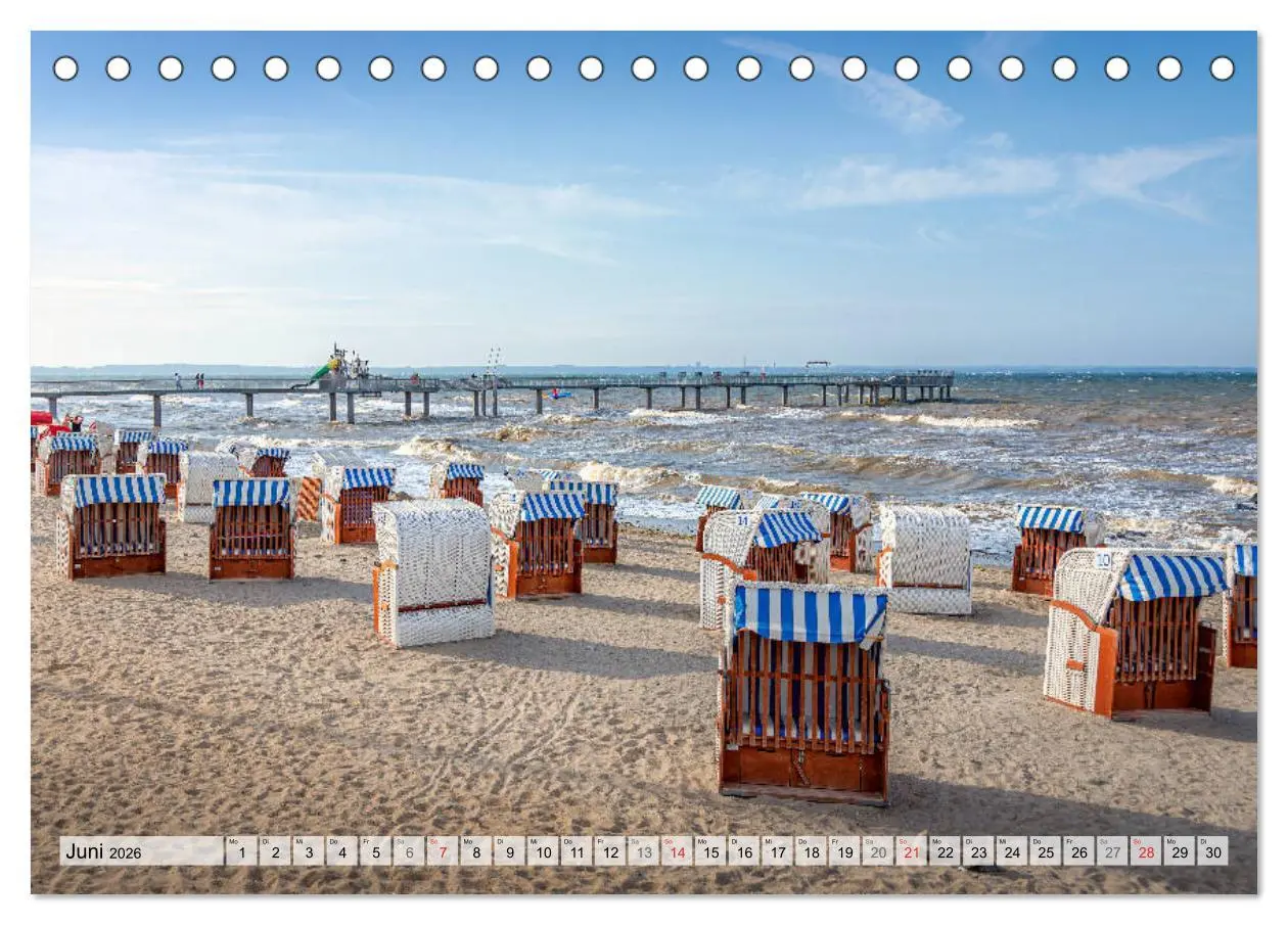 Bild: 9783457774281 | Niendorf Ostsee (Tischkalender 2026 DIN A5 quer), CALVENDO...