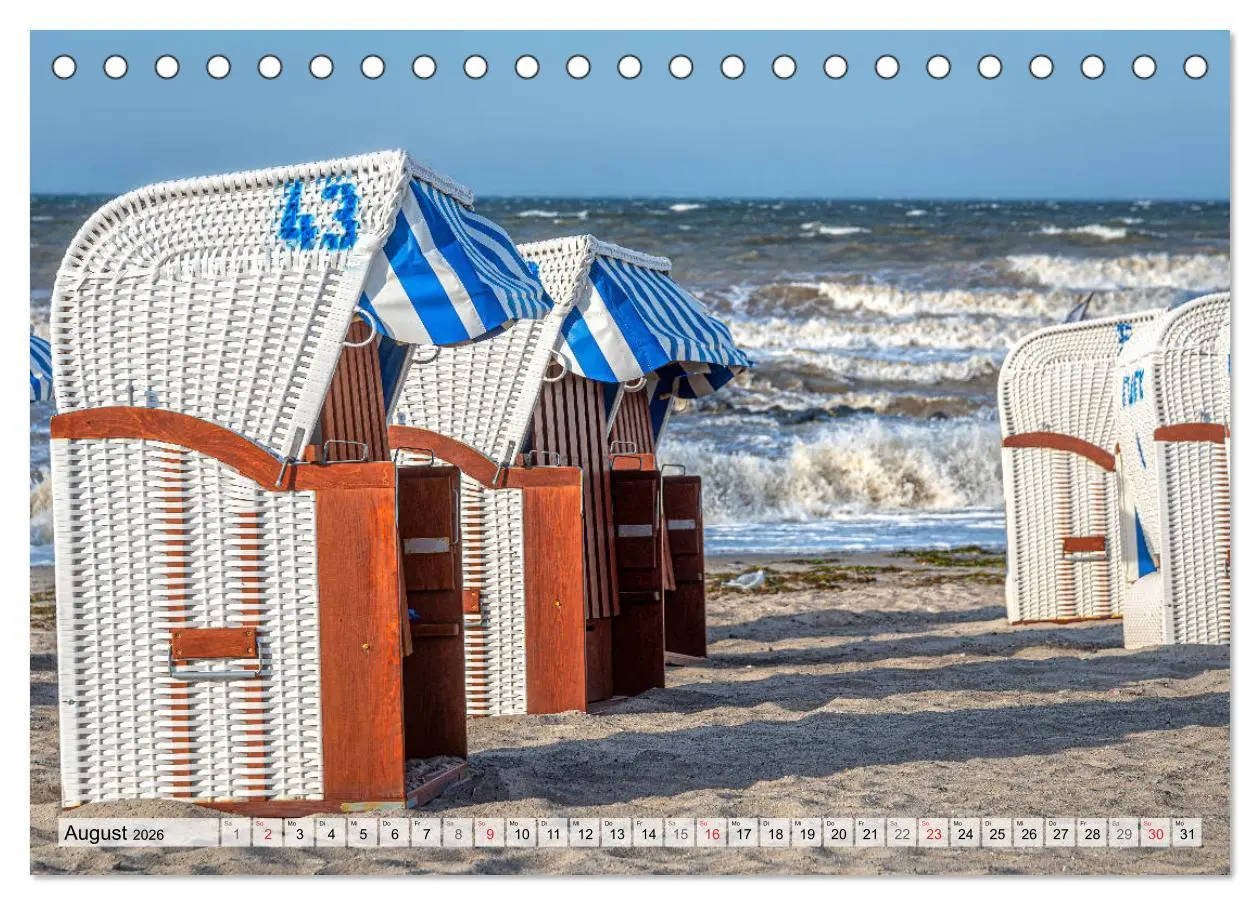 Bild: 9783457774281 | Niendorf Ostsee (Tischkalender 2026 DIN A5 quer), CALVENDO...