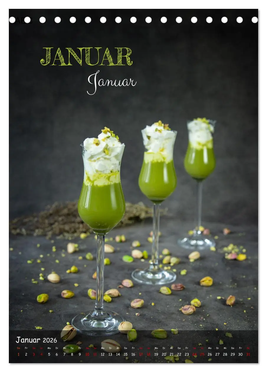 Bild: 9783516244281 | Mix it up - Cocktails (Tischkalender 2026 DIN A5 hoch), CALVENDO...