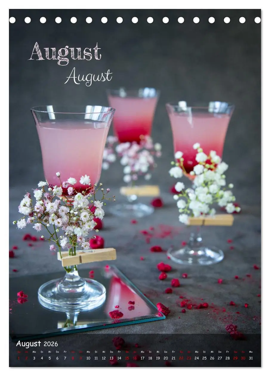 Bild: 9783516244281 | Mix it up - Cocktails (Tischkalender 2026 DIN A5 hoch), CALVENDO...