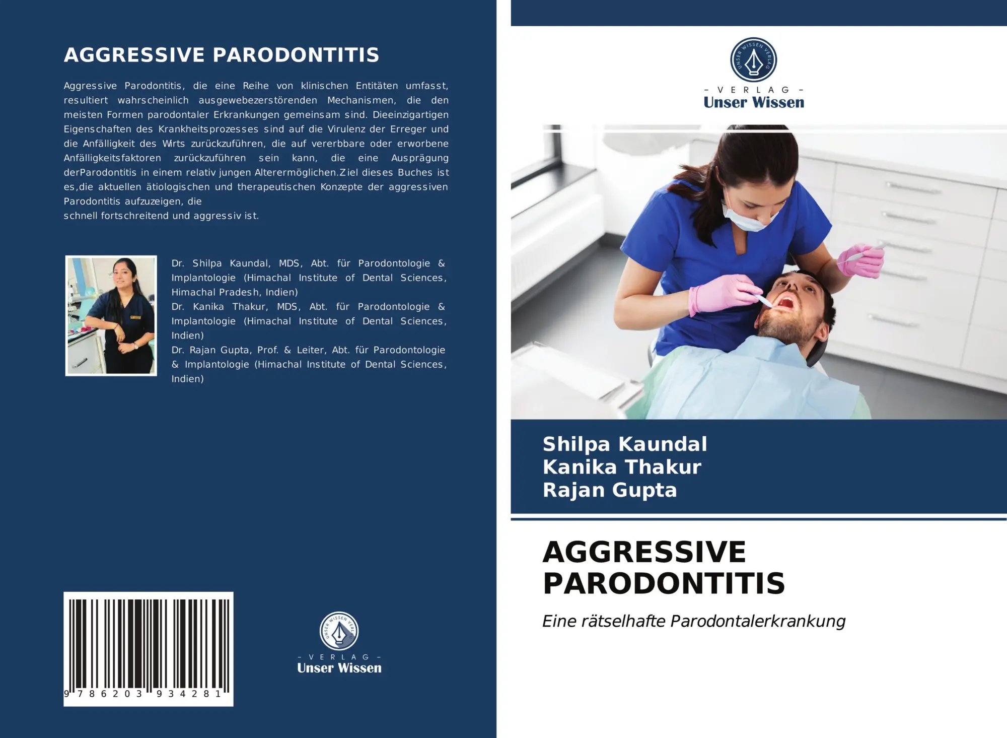 Cover: 9786203934281 | AGGRESSIVE PARODONTITIS | Eine rätselhafte Parodontalerkrankung | Buch