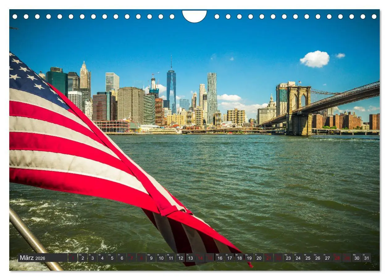 Bild: 9783457904381 | Stadtansichten New York (Wandkalender 2026 DIN A4 quer), CALVENDO...