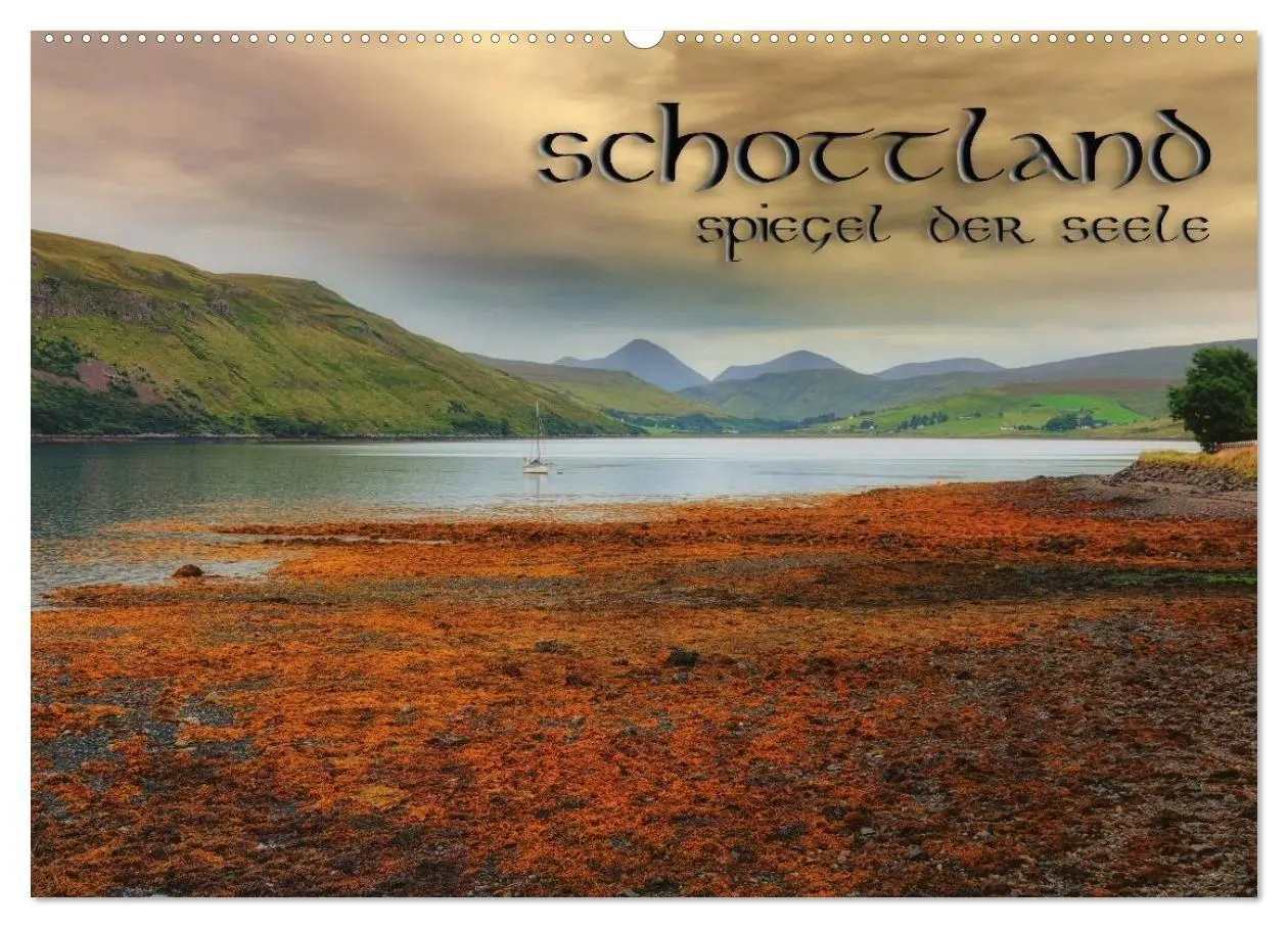 Cover: 9783594214381 | Schottland - Spiegel der Seele (Wandkalender 2027 DIN A2 quer),...