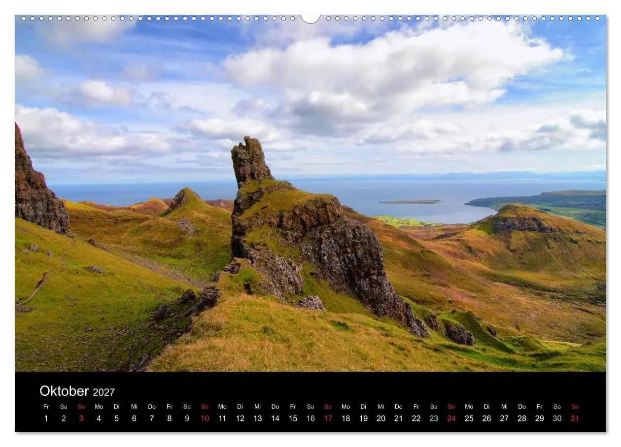 Bild: 9783594214381 | Schottland - Spiegel der Seele (Wandkalender 2027 DIN A2 quer),...