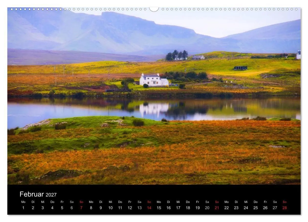 Bild: 9783594214381 | Schottland - Spiegel der Seele (Wandkalender 2027 DIN A2 quer),...