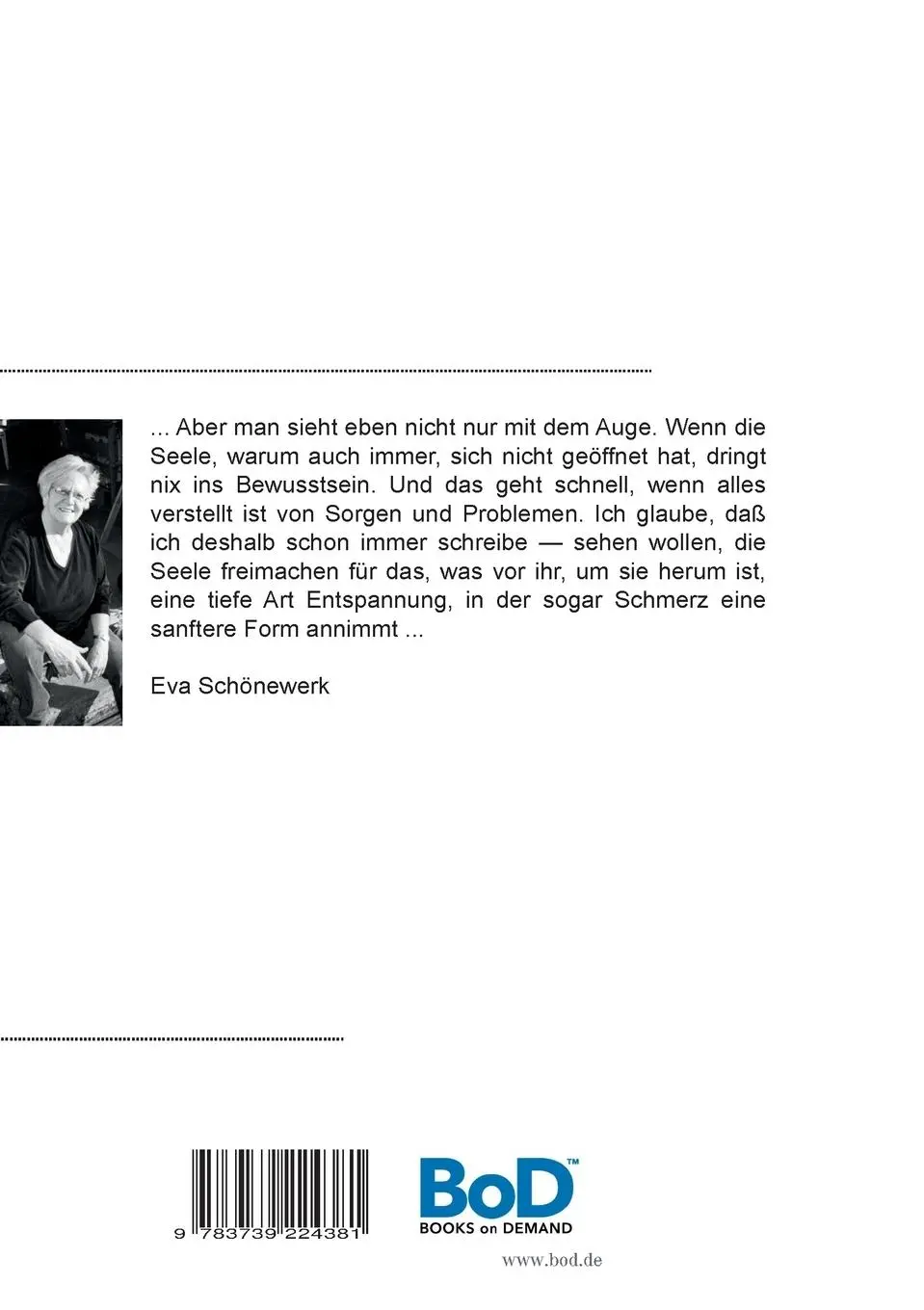 Rückseite: 9783739224381 | Liebe muß der Wahrheit Schwester sein | Die Gedichte | Eva Schönewerk