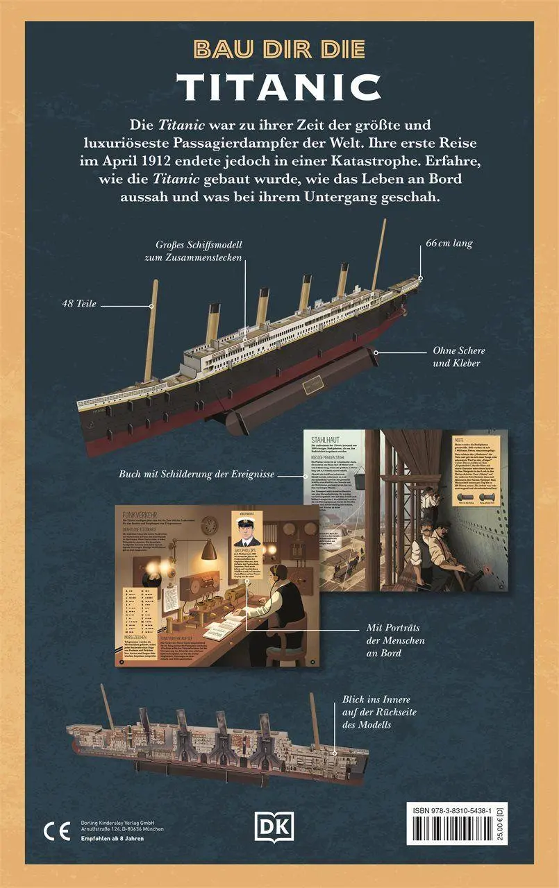 Autor: 9783831054381 | Bau dir die Titanic | Anne Rooney | Buch | 64 S. | Deutsch | 2026