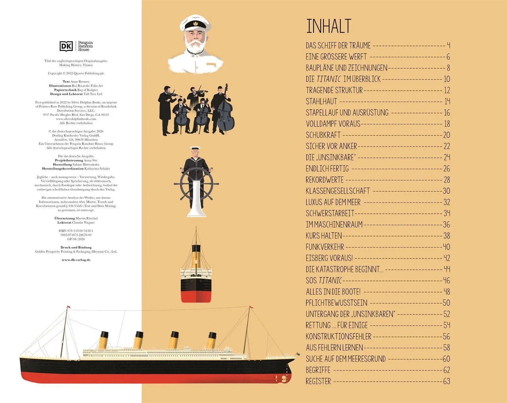 Bild: 9783831054381 | Bau dir die Titanic | Anne Rooney | Buch | 64 S. | Deutsch | 2026
