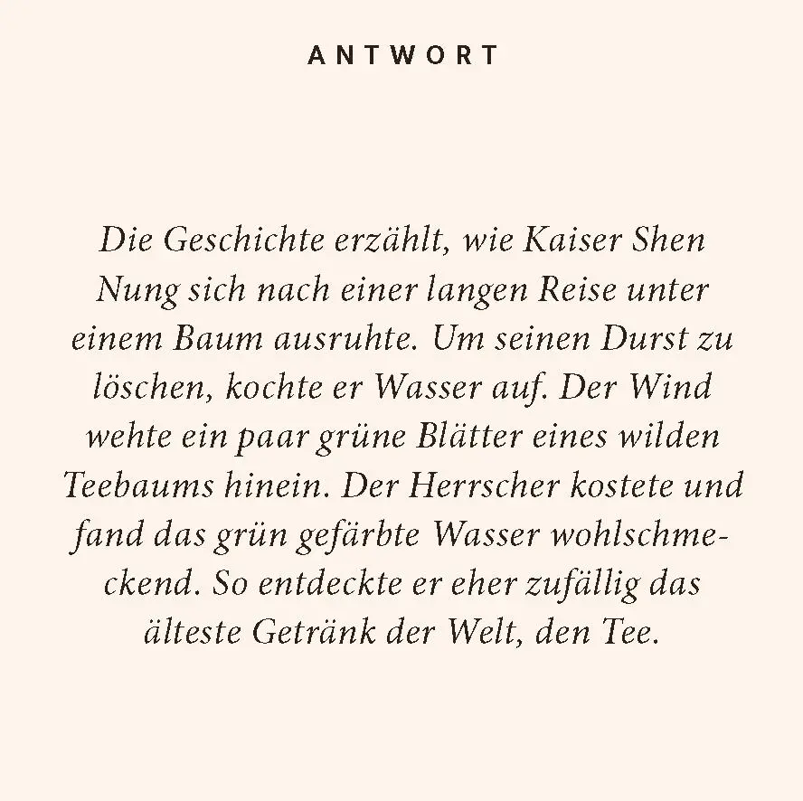 Bild: 9783899784381 | Tee-Quiz | 100 Fragen und Antworten | Nicole Steffens | Taschenbuch