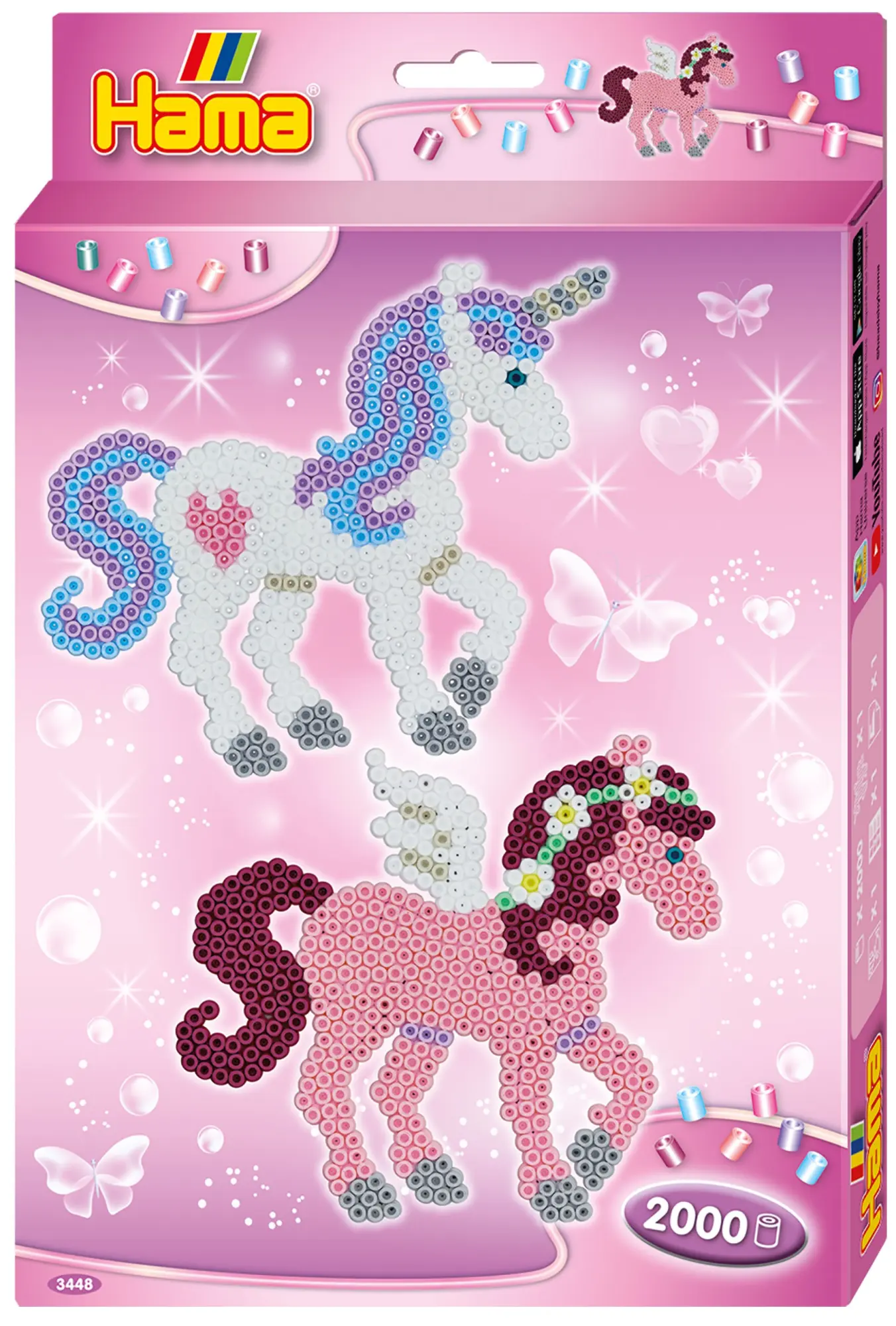 Cover: 28178034481 | Hama 3448 - Kleine Geschenkpackung Traumpferde, Bügelperlen midi,...