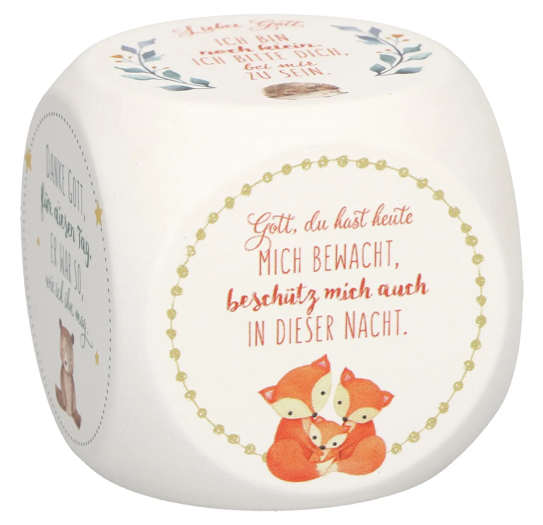 Cover: 4036526764481 | Gute Nacht, kleiner Schatz | Gebetswürfel | 2-32401 | Deutsch | 2024