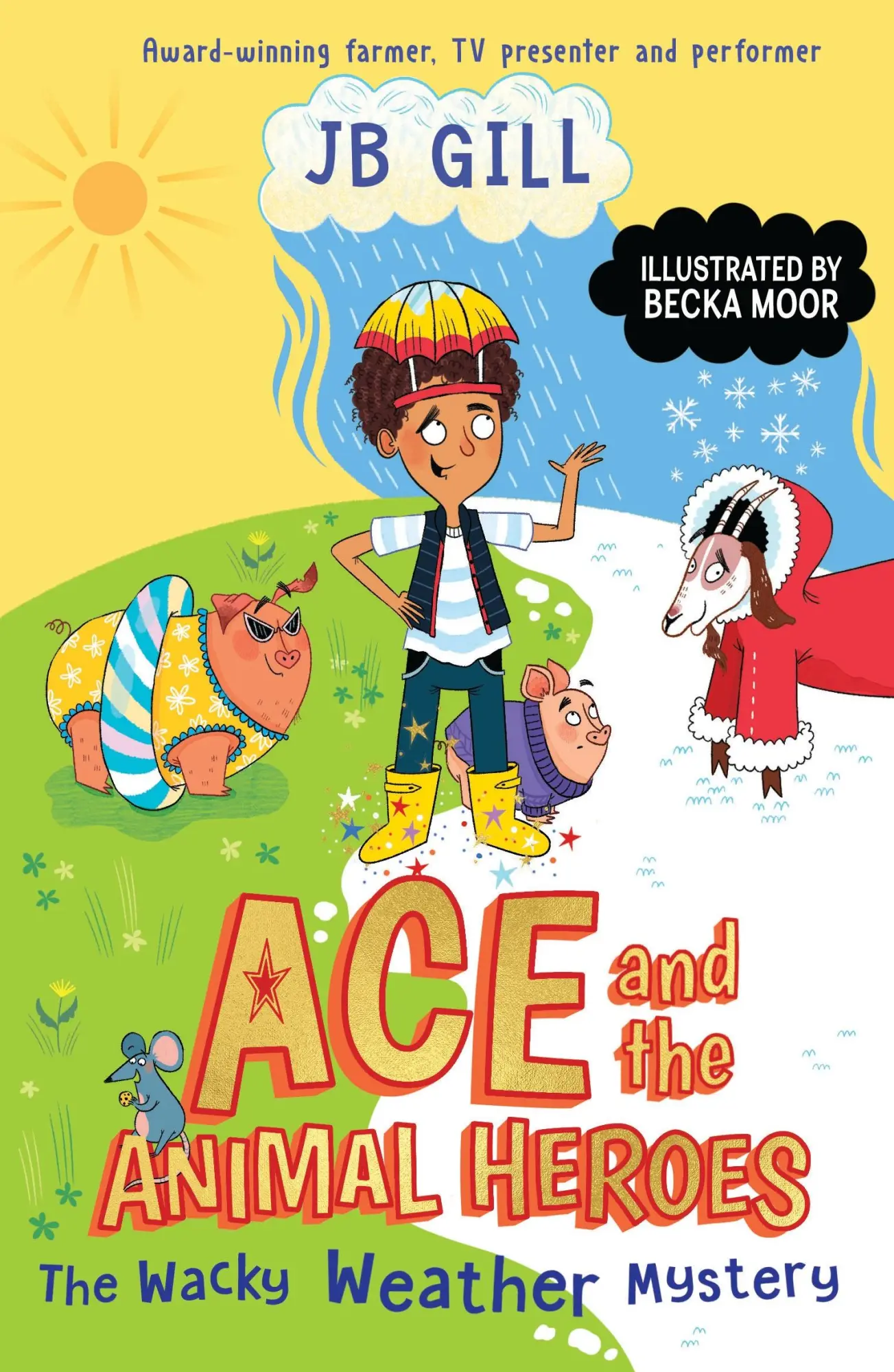 Cover: 9780241514481 | Ace and the Animal Heroes: The Wacky Weather Mystery | Jb Gill | Buch