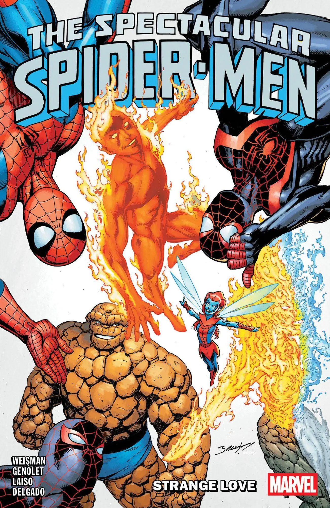 Cover: 9781302964481 | The Spectacular Spider-Men Vol. 3: Strange Love | Greg Weisman | Buch