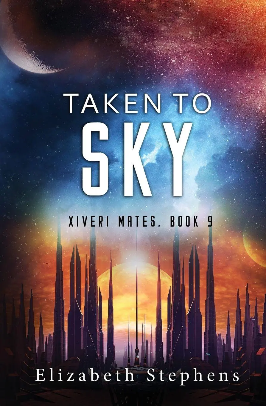 Cover: 9781954244481 | Taken to Sky | a SciFi Alien Romance (Xiveri Mates Book 9) | Stephens