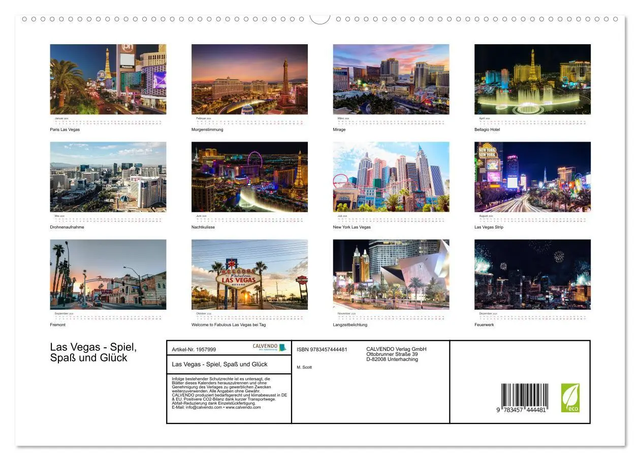 Bild: 9783457444481 | Las Vegas - Spiel, Spaß und Glück (hochwertiger Premium...