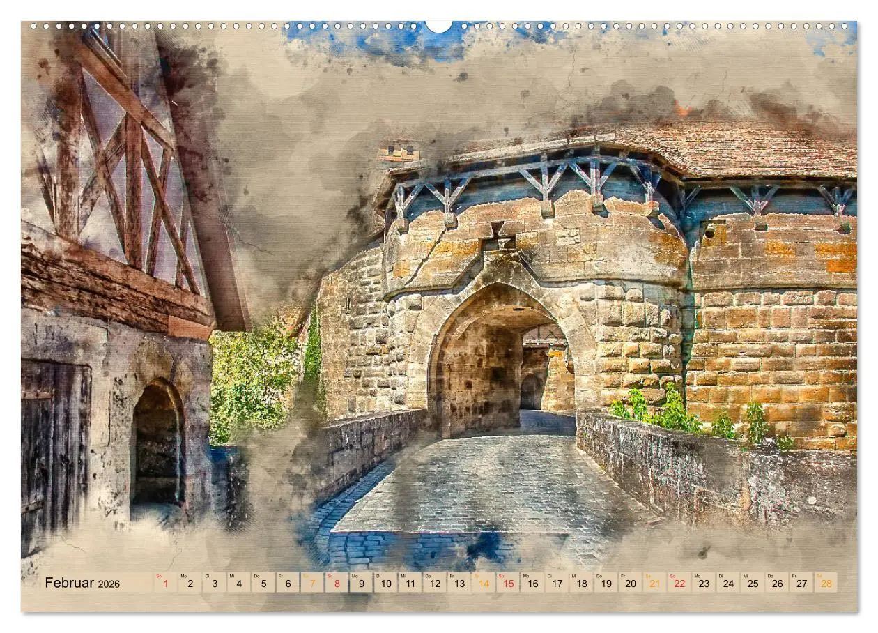 Bild: 9783457754481 | Romantische Städte - Rothenburg ob der Tauber (hochwertiger Premium...