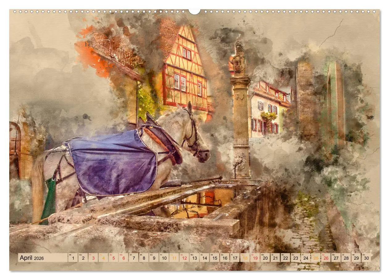 Bild: 9783457754481 | Romantische Städte - Rothenburg ob der Tauber (hochwertiger Premium...