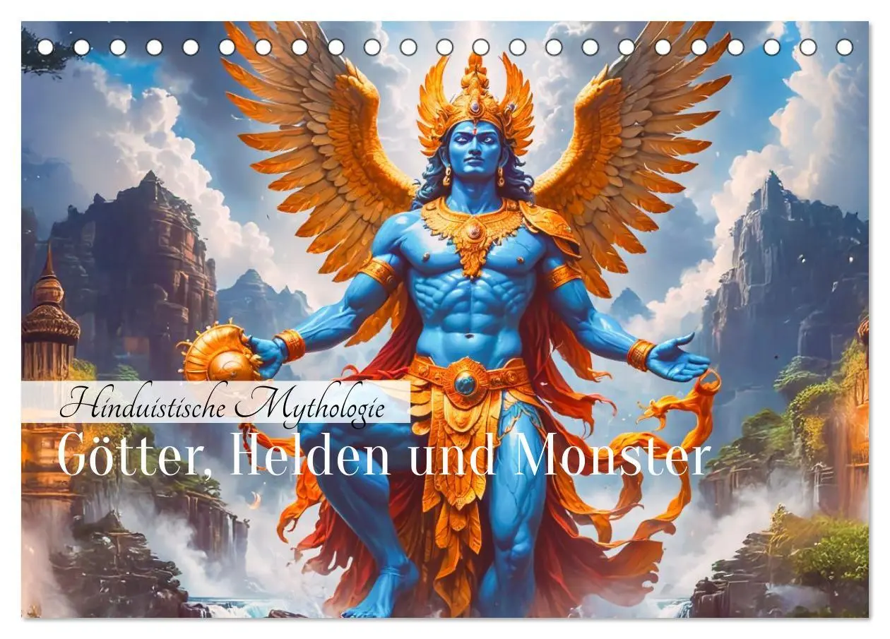 Cover: 9783516604481 | Hinduistische Mythologie - Götter, Helden und Monster...
