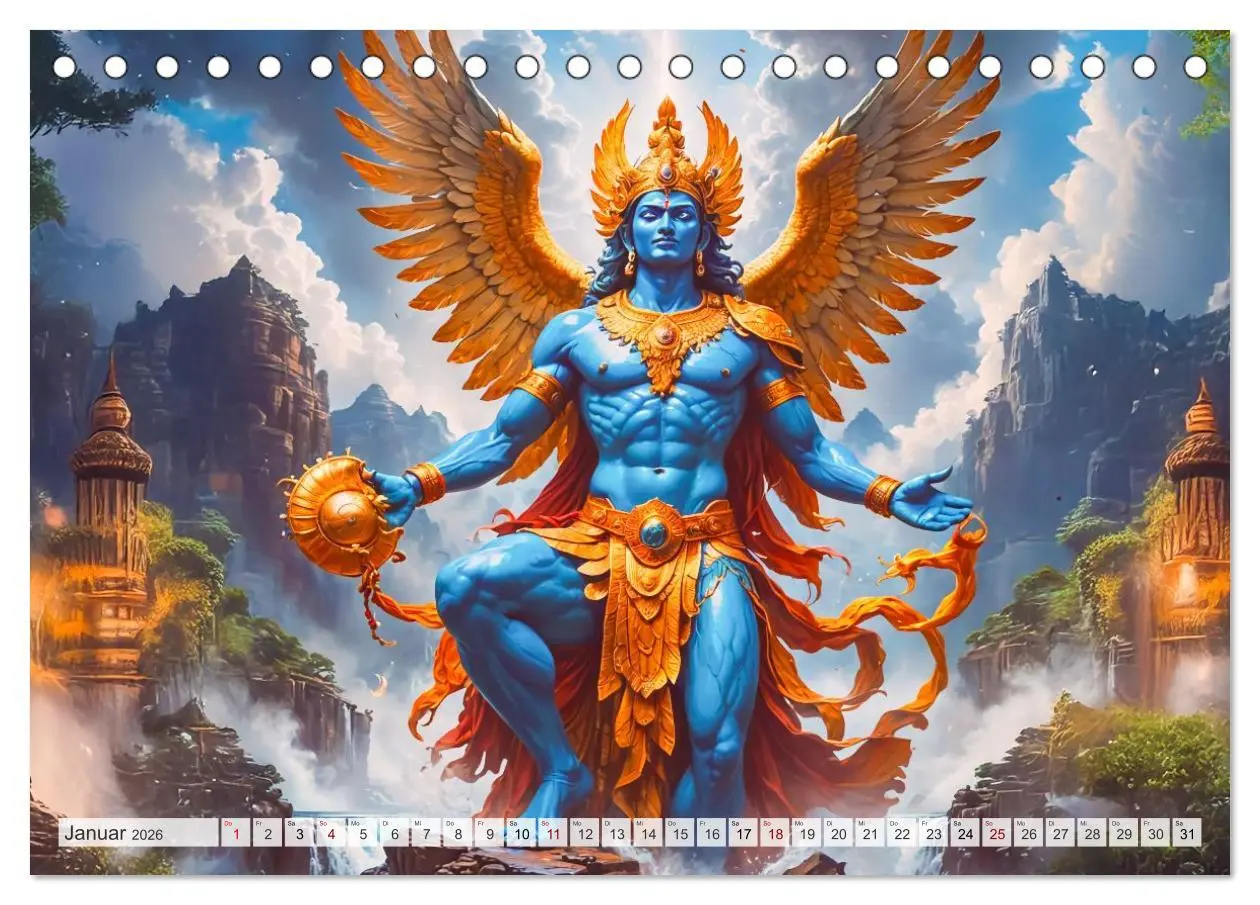 Bild: 9783516604481 | Hinduistische Mythologie - Götter, Helden und Monster...