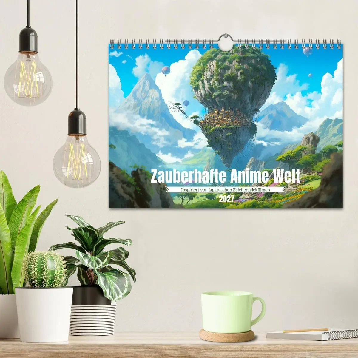 Bild: 9783569314481 | Zauberhafte Anime Welt (Wandkalender 2027 DIN A4 quer), CALVENDO...