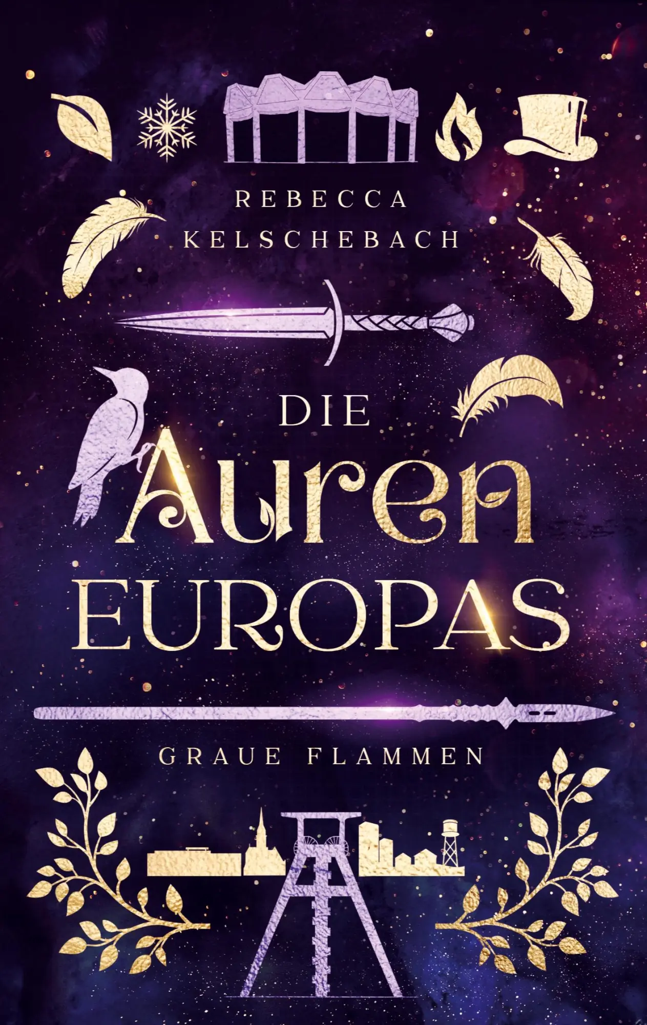 Cover: 9783695734481 | Graue Flammen | Rebecca Kelschebach | Taschenbuch | Die Auren Europas