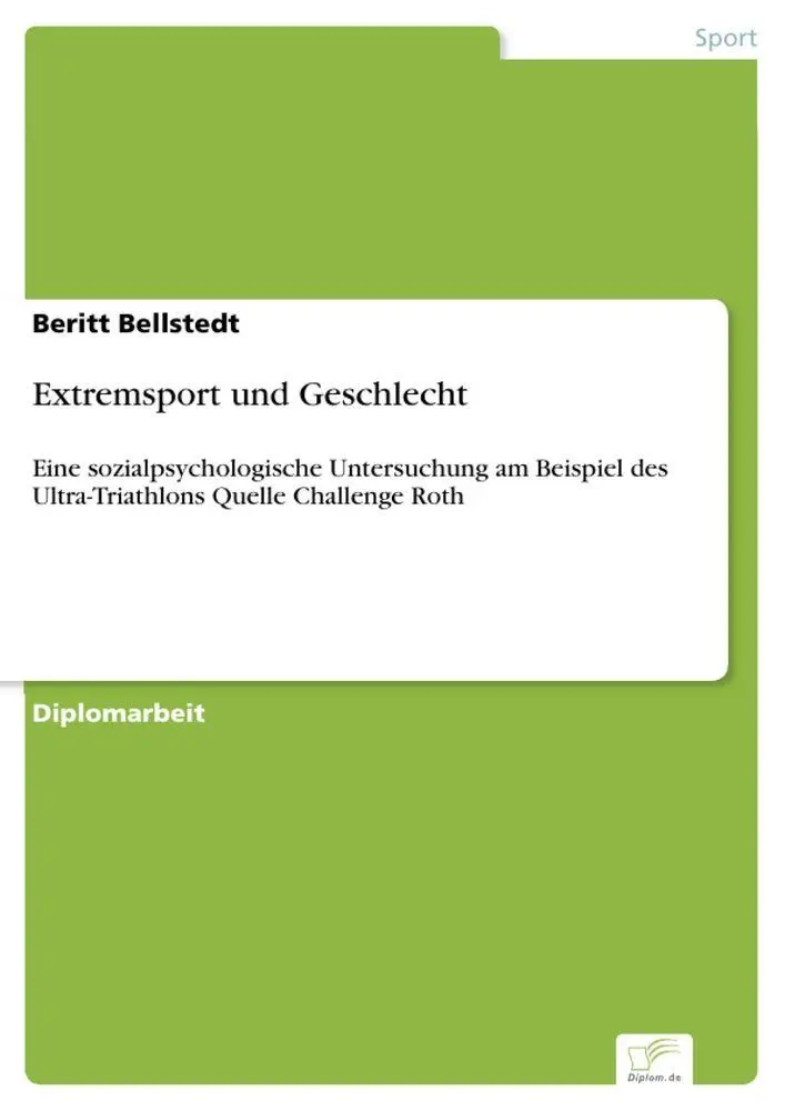 Cover: 9783838694481 | Extremsport und Geschlecht | Beritt Bellstedt | Taschenbuch | 132 S.