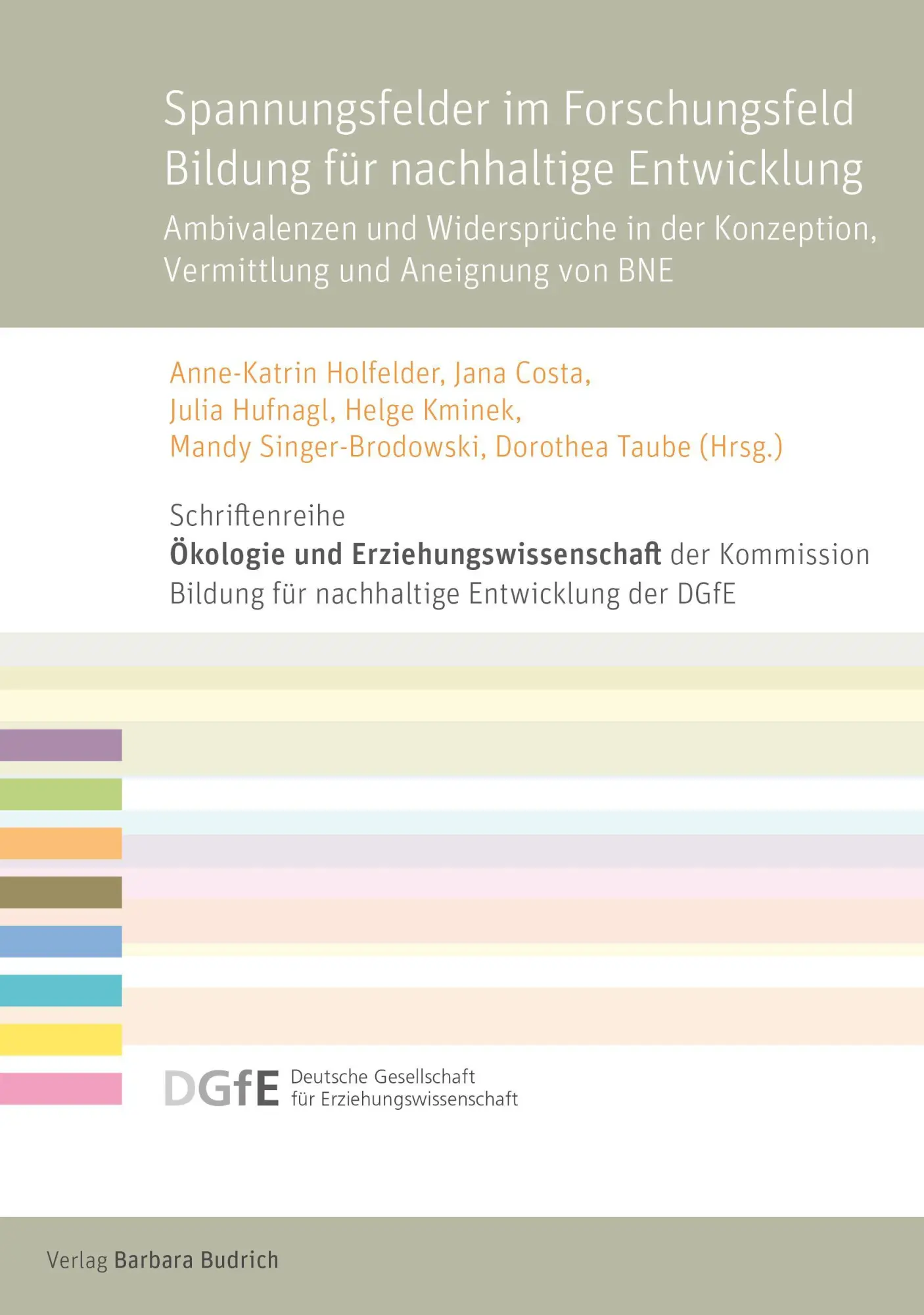 Spannungsfelder im Forschungsfeld Bildung für nachhaltige Entwicklung - Neuware